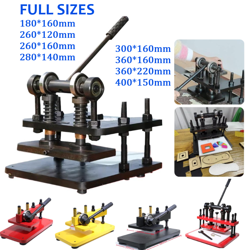 Leatherwork Machine - Tam Boy Deri Kesme Makinesi Kabartma