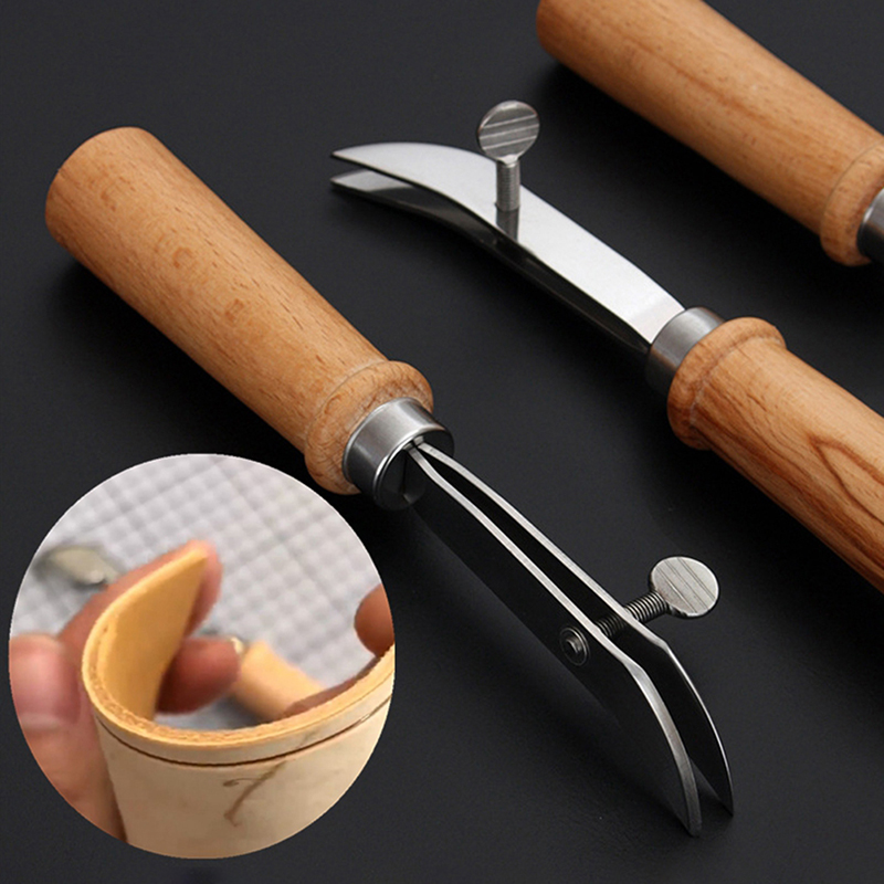 Groover Stitching Tool - Ayarlanabilir Deri Kenar Dikiş Oyma Aleti