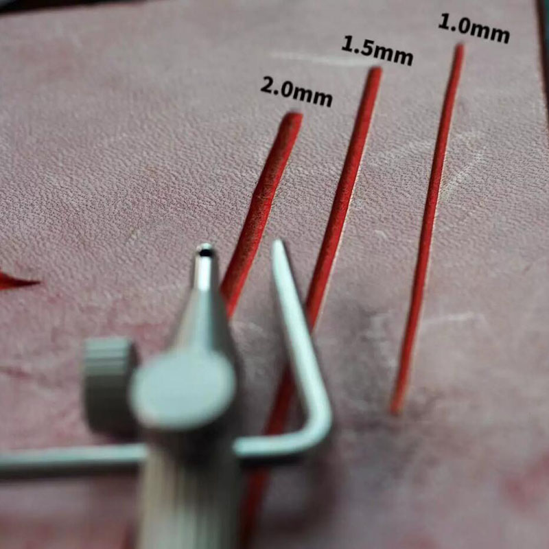 Groover Stitching Tool - XIFENG 3'ü 1 Arada Deri Oluk