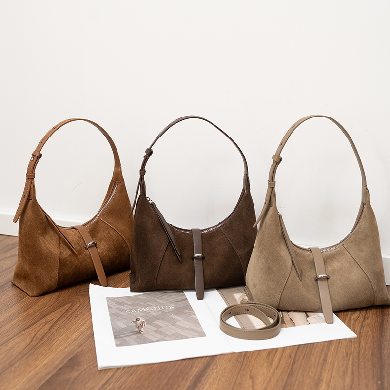 Leatherwork Designs - Bayan süet çanta tasarımcısı tarzı şık