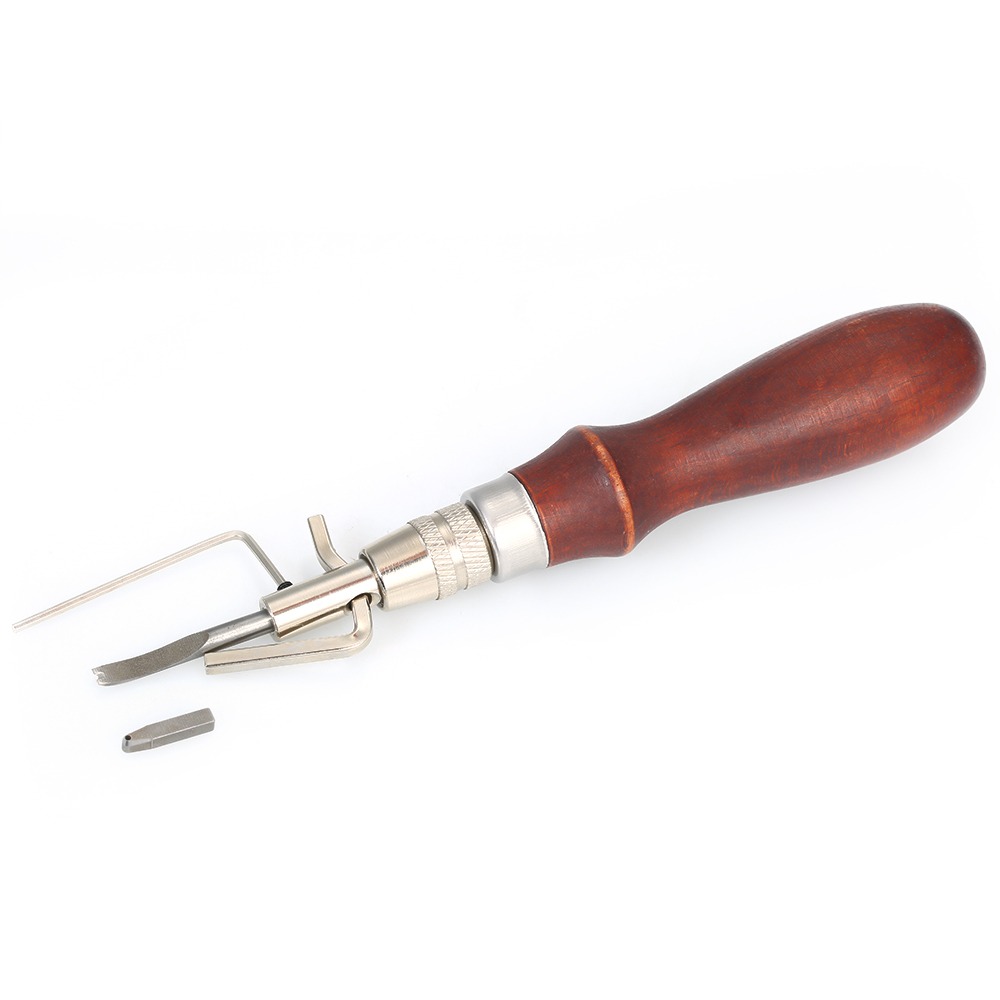 Groover Stitching Tool - Ayarlanabilir Deri Dikiş Kanal Açma Aleti