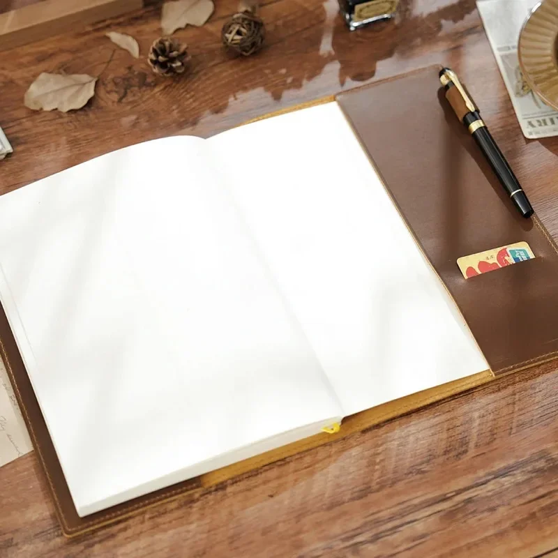 Leather Work Diary Covers - Yeni Vintage Deri B5 Günlük Defter