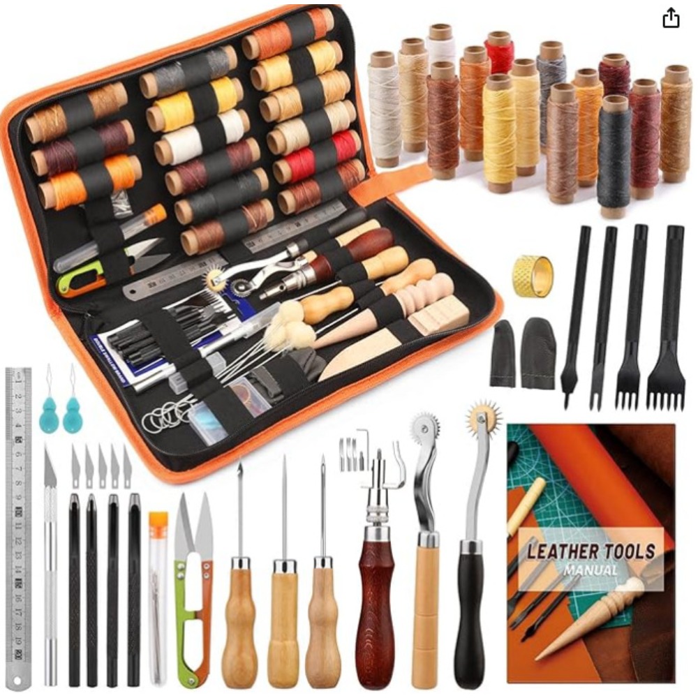 Groover Stitching Tool - Deri İşleme Aletleri Pratik Deri El