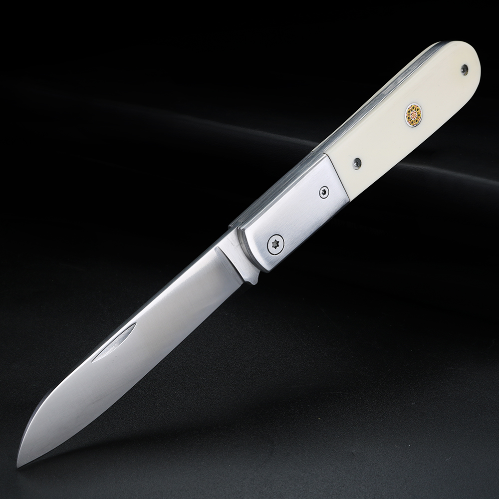 Bone Folder Tool - Ox-Bone Saplı Meyve Bıçağı, Taşınabilir ve