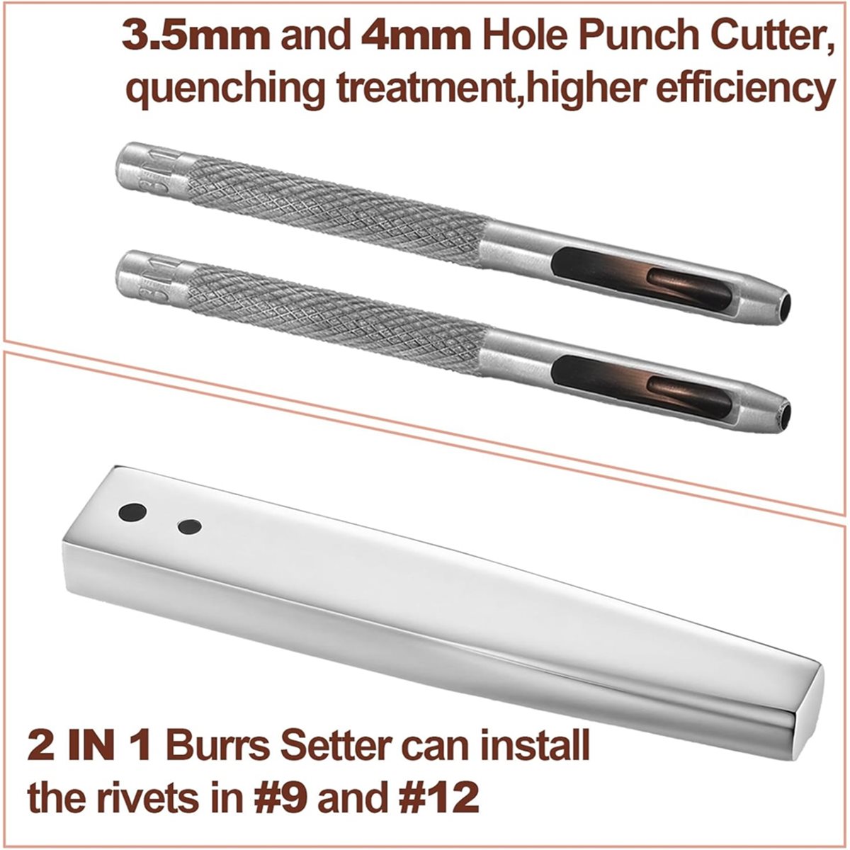 A56K 100 Set Bakır Perçin ve Ç - Rivet Setter Tool incelemesi ve fiyatı