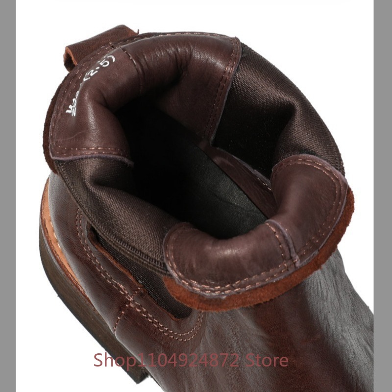 Vintage Brogue Chelsea Botlar  - Leatherwork Designs incelemesi ve fiyatı
