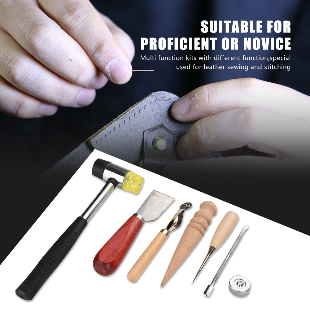 42 Parça Deri İşleme Alet Seti - Groover Stitching Tool incelemesi ve fiyatı