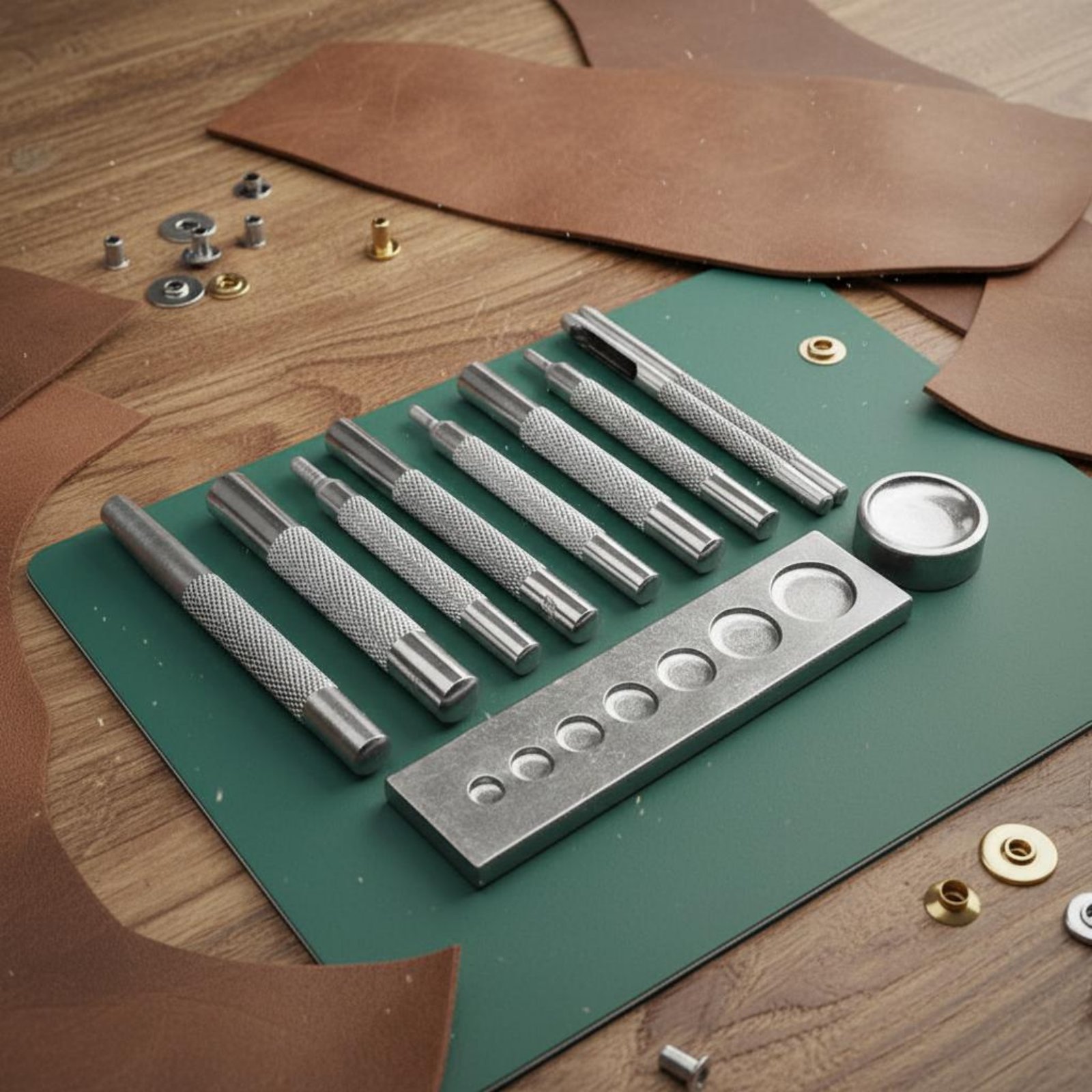 11 Parça Çıtçıt Alet Seti Uzun - Rivet Setter Tool incelemesi ve fiyatı