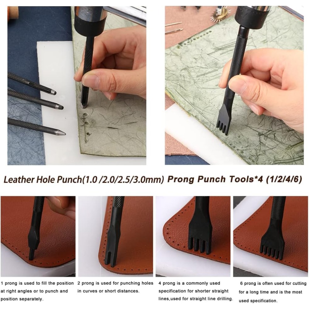 Deri İşleme Aletleri Pratik De - Groover Stitching Tool incelemesi ve fiyatı